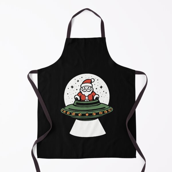 Item preview, Christmas Santa UFO designed and sold by ChunkByChunk.