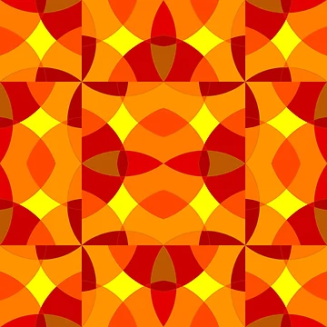 Artwork thumbnail, Red Pattern by lezell
