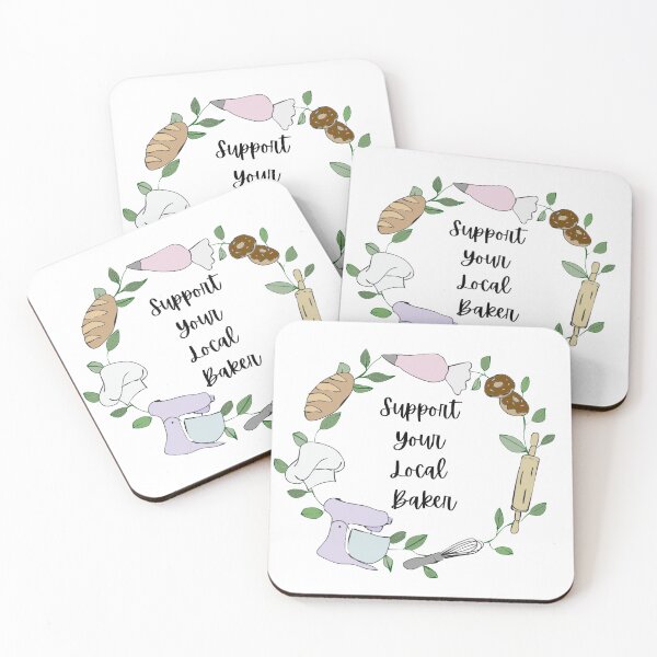 Artikelvorschau, Unterstützen Sie Ihren lokalen Bäcker entworfen und verkauft von Sweet-Stitches.