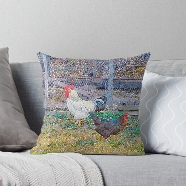 Item preview, chicken and roster designed and sold by Nicholes  Dream Visions.