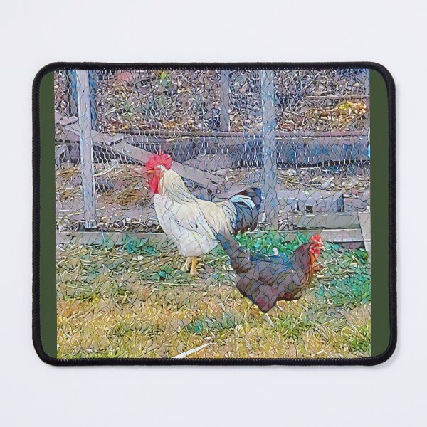 Item preview, chicken and roster designed and sold by Nicholes  Dream Visions.