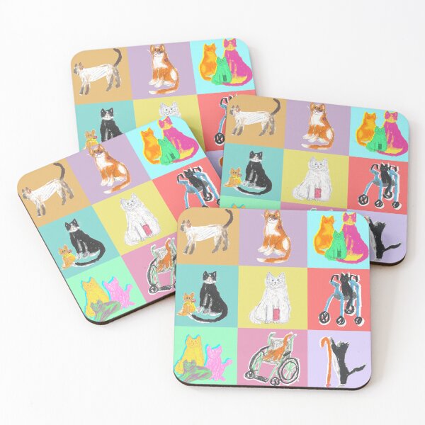 Item preview, Disabled cat collage  designed and sold by may1249.