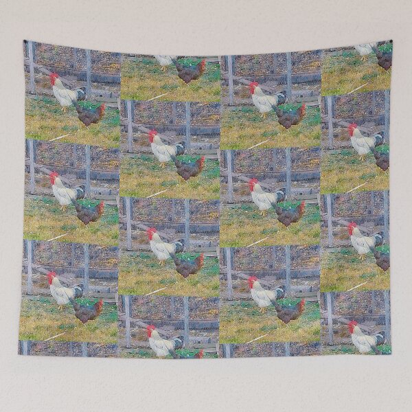 Item preview, chicken and roster designed and sold by Nicholes  Dream Visions.