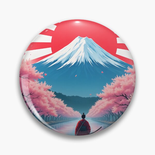Item preview, Samurai Under Cherry Blossoms designed and sold by M-way.
