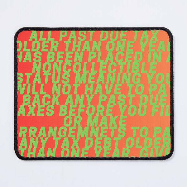 Item preview, Past Due Tax designed and sold by Gabby Rose.