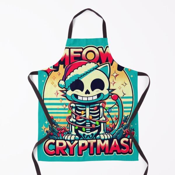 Item preview, Meowy Cryptmas Retro designed and sold by RafaelLima7.