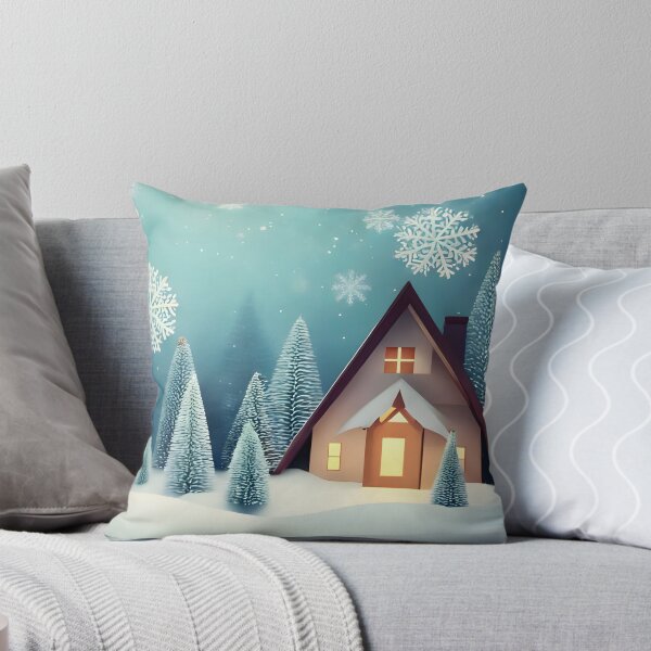 Item preview, Cozy Winter Cabin Wonderland designed and sold by DesignAnother.