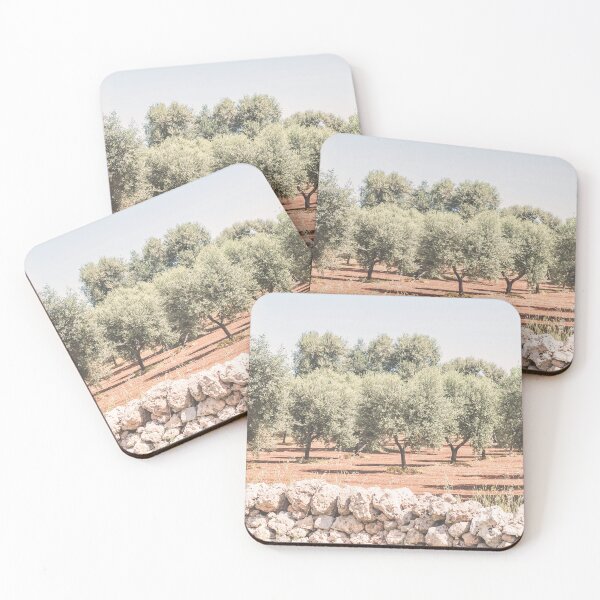 Item preview, Puglia, Italy I Photography of a field of olive trees in a nature park in the heart of Mediterranean landscape between blue skies and stone walls boho and wild in the italian tuscany countryside designed and sold by Julie Travel Photography.
