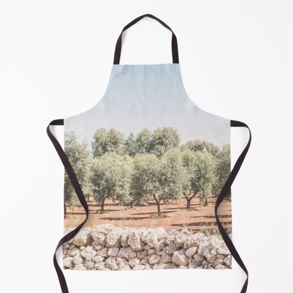 Item preview, Puglia, Italy I Photography of a field of olive trees in a nature park in the heart of Mediterranean landscape between blue skies and stone walls boho and wild in the italian tuscany countryside designed and sold by Julie Travel Photography.