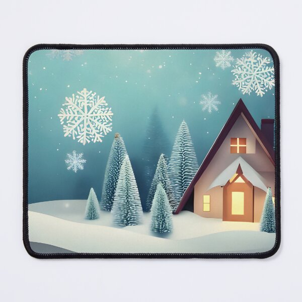 Item preview, Cozy Winter Cabin Wonderland designed and sold by DesignAnother.