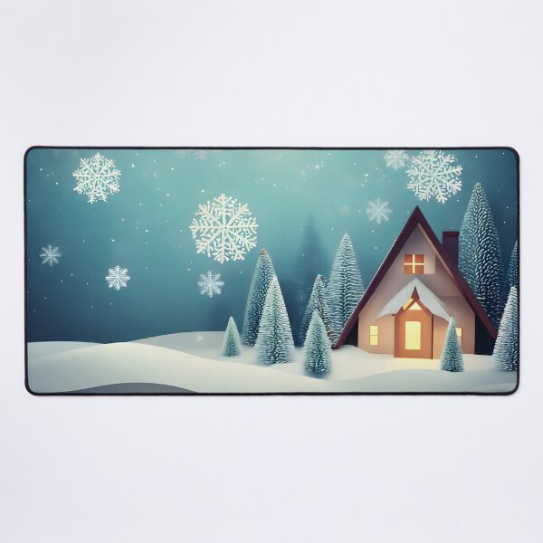 Item preview, Cozy Winter Cabin Wonderland designed and sold by DesignAnother.