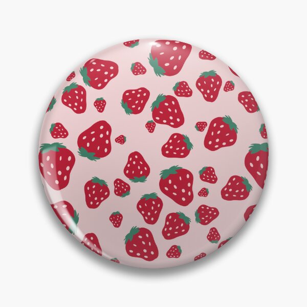 Aperçu de l'œuvre Motif fraise créée et vendue par DesignCollectiv.