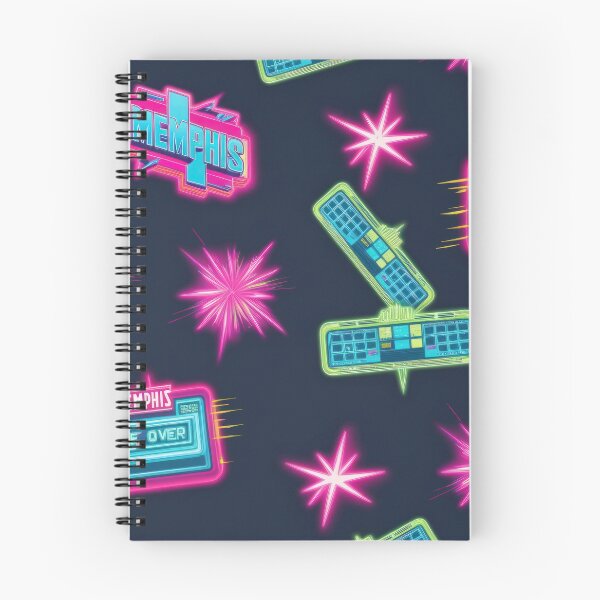Item preview, neon game is over pattern on a dark background 90s arcade,Vintage Posters,vintage 90s designed and sold by Expressions-Sel.