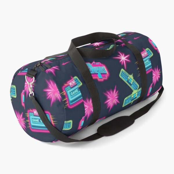 Item preview, neon game is over pattern on a dark background 90s arcade,Vintage Posters,vintage 90s designed and sold by Expressions-Sel.