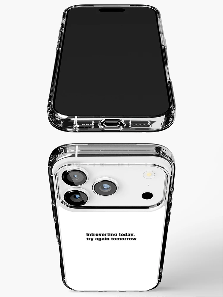 Thumbnail 3 of 5, iPhone Case, Introvert designed and sold by Kembly18.