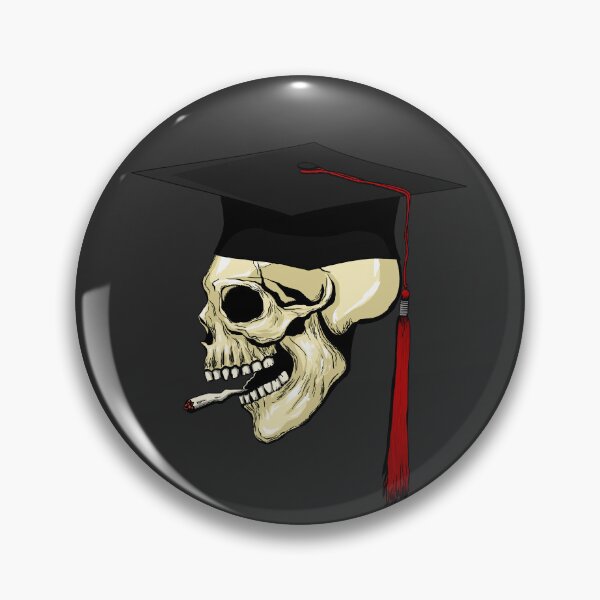 Item preview, University Graduation Hat Skull  designed and sold by MagicEyesOnly.