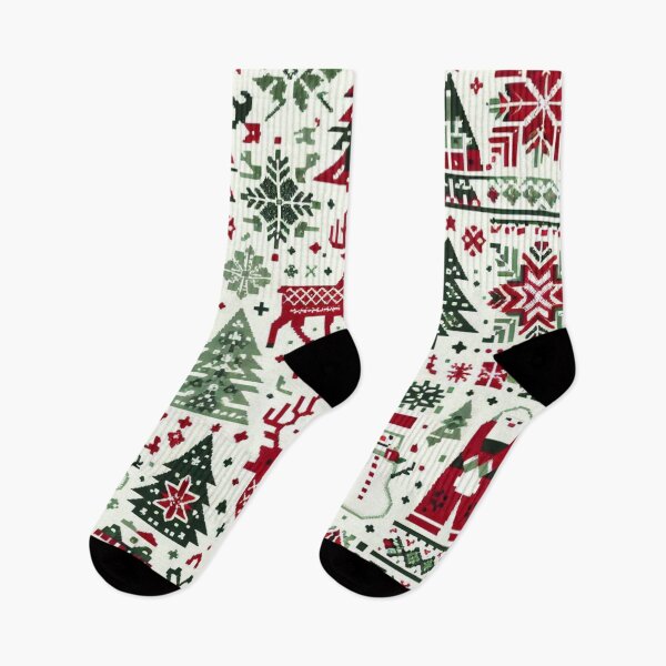 Item preview, Festive Nordic Christmas Celebration Pattern designed and sold by Yas_oma.