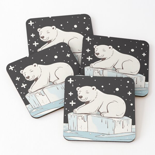 Item preview, Cute Polar Bear Collection! designed and sold by FreeSpiritArt4U.