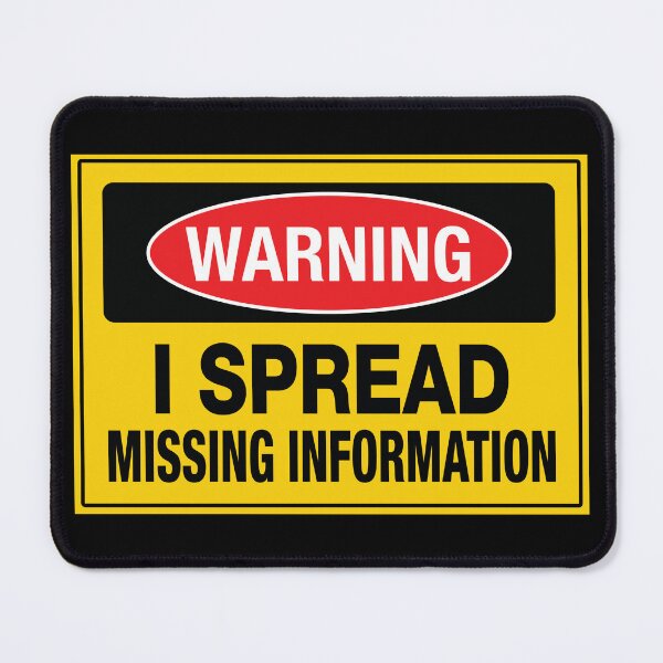 Item preview, I Spread Missing Information - Patriot Rebellion on Tyranny designed and sold by -Koleidescope.