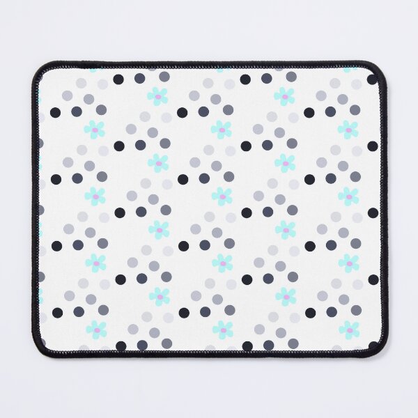 Item preview, Lucky Seven Dots and One Delicate Flower, Unique designed and sold by villacreativa.