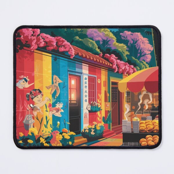 Item preview, Taichung Vintage Travel Poster designed and sold by TravelerRat.