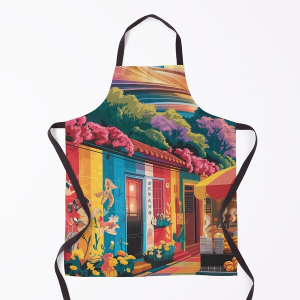 Item preview, Taichung Vintage Travel Poster designed and sold by TravelerRat.
