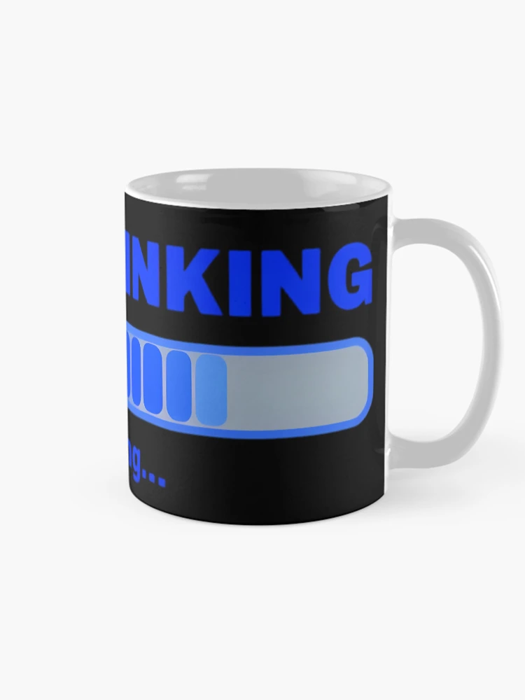 Thumbnail 3 of 6, Coffee Mug, Overthinking Loading designed and sold by DragonPurple.
