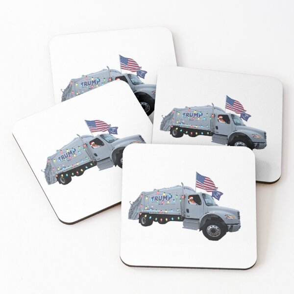Item preview, Christmas Donald Trump Garbage Truck designed and sold by Lilycooper23.