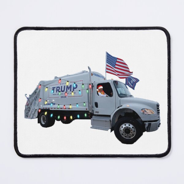 Item preview, Christmas Donald Trump Garbage Truck designed and sold by Lilycooper23.