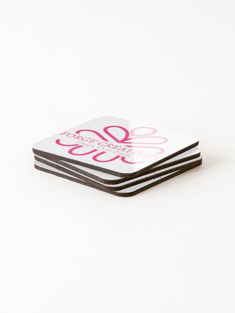 Thumbnail 4 of 5, Coasters (Set of 4), ForgeCreativity designed and sold by ForgeCreativity.