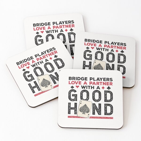 Item preview, Funny Bridge Player Joke Partner with a Good Hand designed and sold by jaygo.