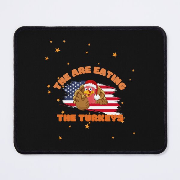 Item preview, They Are Eating Turkey Thanksgiving T-Shirt designed and sold by Flowora Designe.