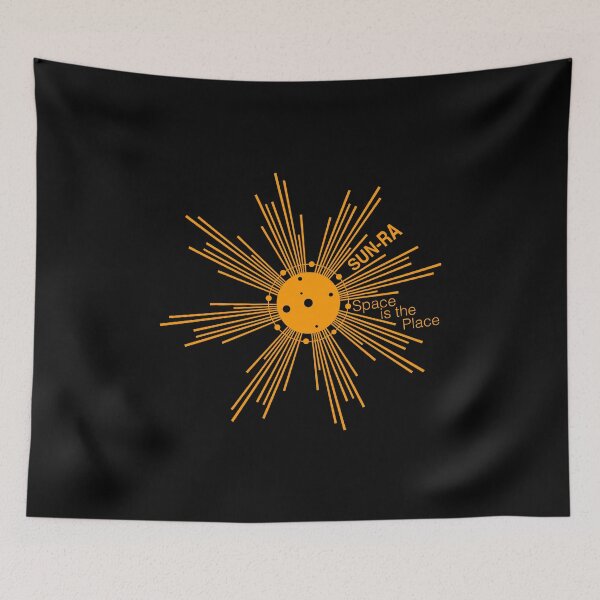Item preview, Cosmic Sun Tribute to Sun Ra – Space is the Place T-Shirt designed and sold by Boogosh.