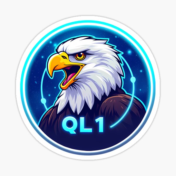 QL1 v10 Logo Sticker