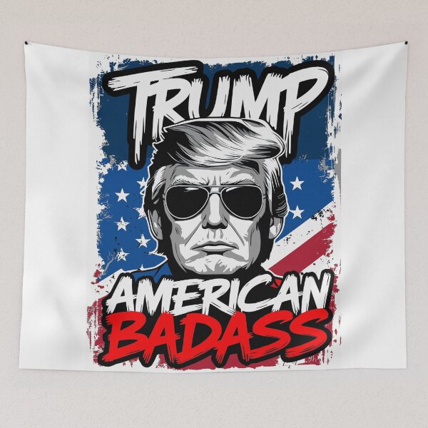 Item preview, Trump American Badass designed and sold by Kiwi007.