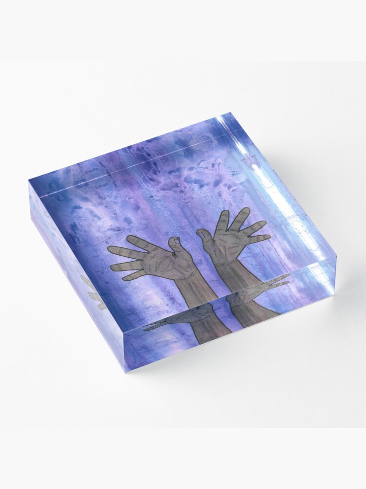 Alternate view of Praise (To Thy Divine) Acrylic Block