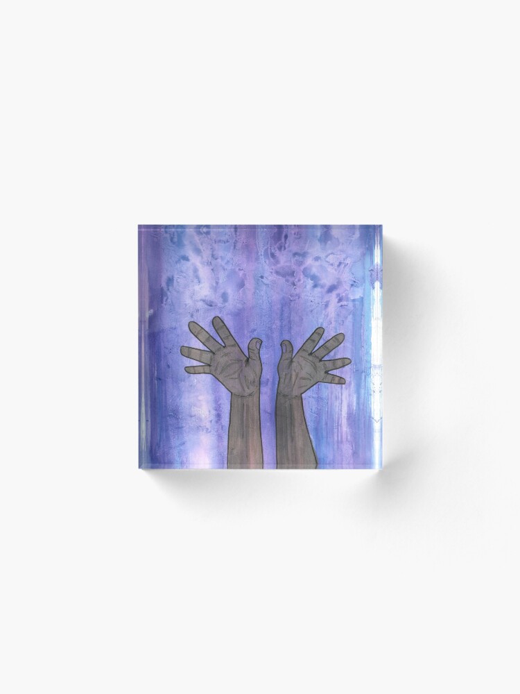 Alternate view of Praise (To Thy Divine) Acrylic Block