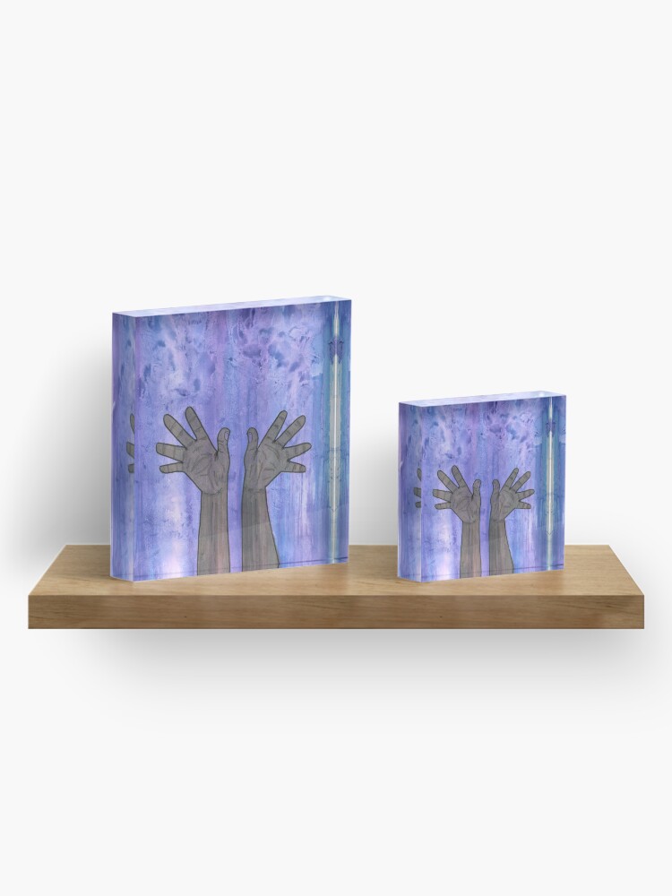 Alternate view of Praise (To Thy Divine) Acrylic Block