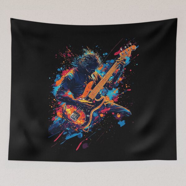 Item preview, Electric Blues Bassist designed and sold by flamini.