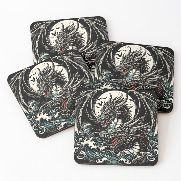 Item preview, Detailed Dragon Illustration - Perfect for T-Shirt Designs designed and sold by AV.