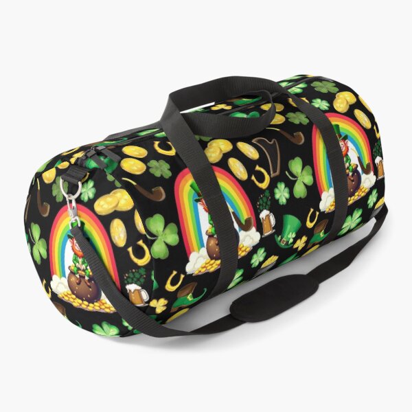 Item preview, Pot of Gold: A whimsical pattern featuring four-leaf clovers, shamrocks, and pots of gold, symbolizing luck and prosperity. designed and sold by Grang Art Artistic Designs.