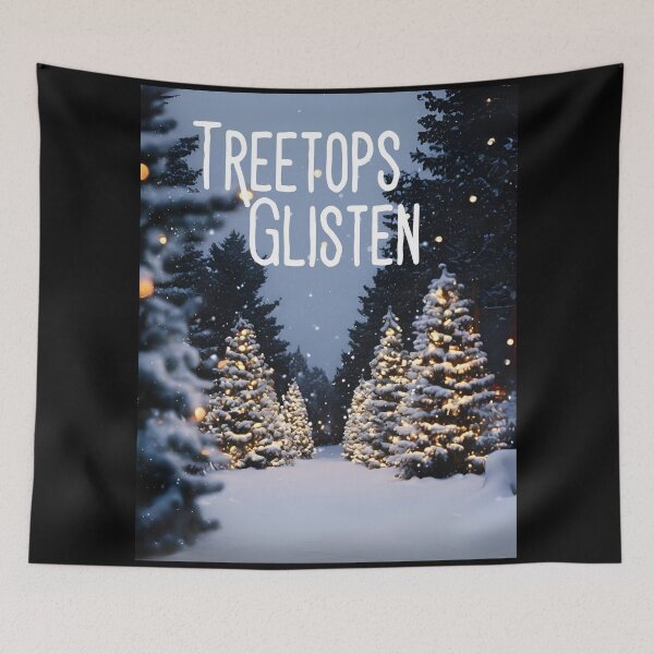 Item preview, Treetops Glisten designed and sold by Foul-MouthedCo.