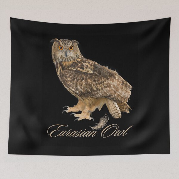 Item preview, The Magnificent Raptor Eurasian Eagle-Owl Wildlife Design designed and sold by EarthArtDesigns.