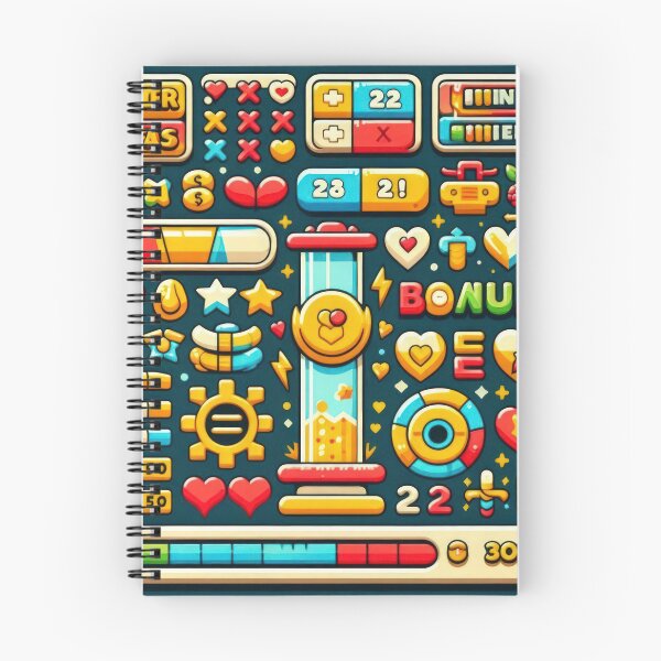 Item preview,  pattern on a dark background 90s arcade,Vintage Posters,vintage 90s designed and sold by Expressions-Sel.