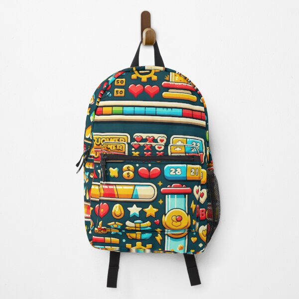 Item preview,  pattern on a dark background 90s arcade,Vintage Posters,vintage 90s designed and sold by Expressions-Sel.