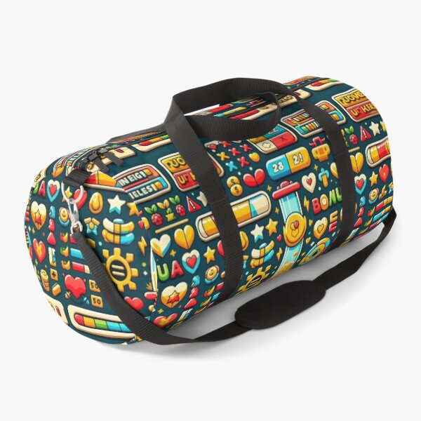 Item preview, pattern on a dark background 90s arcade,Vintage Posters,vintage 90s designed and sold by Expressions-Sel.