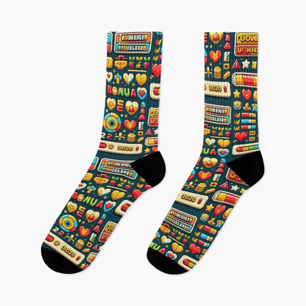 Item preview,  pattern on a dark background 90s arcade,Vintage Posters,vintage 90s designed and sold by Expressions-Sel.