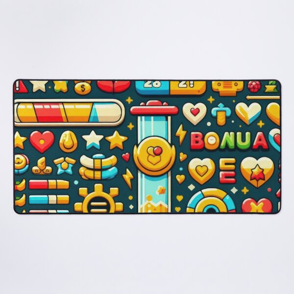 Item preview, pattern on a dark background 90s arcade,Vintage Posters,vintage 90s designed and sold by Expressions-Sel.
