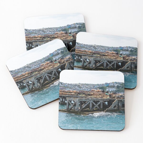 Item preview, Abandoned jetty in Brixham harbour designed and sold by yackers1.
