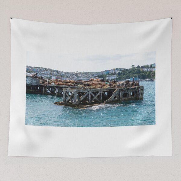 Item preview, Abandoned jetty in Brixham harbour designed and sold by yackers1.